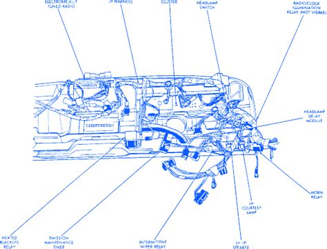 jeep under dash plug diagram